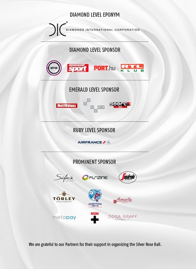 Sponsors of the Silver Rose Ball